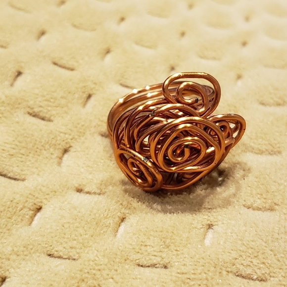 Artisan copper rings - Picture 5 of 6